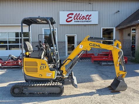 gehl 153 mini excavator|gehl z17 mini excavator specs.